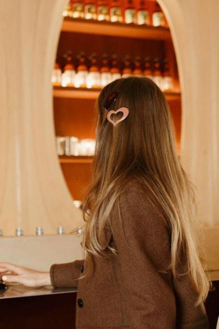 BARRETTE COEUR SAUVAGE