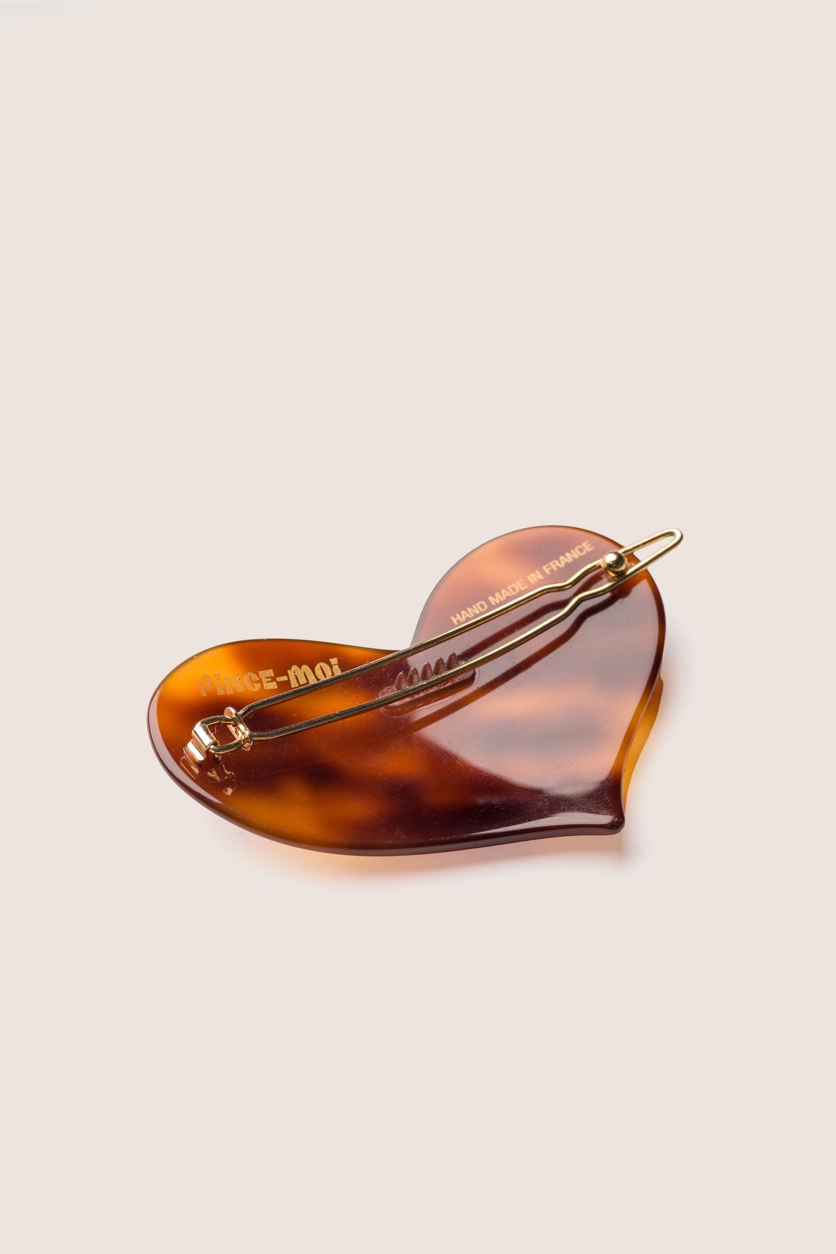 BARRETTE COEUR SAUVAGE